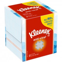 Kleenex Anti-Viral 3-Ply Tissues 60pk
