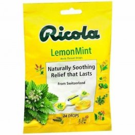 Ricola Cough Drop LemonMint 24Pk