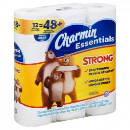 Charmin Essential Ultra Strong Toilet Paper 12pk