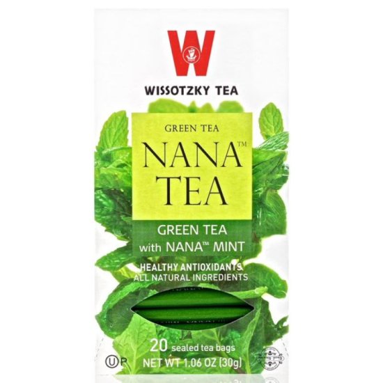 Wissotzky Nana Mint Green Tea 1.06oz