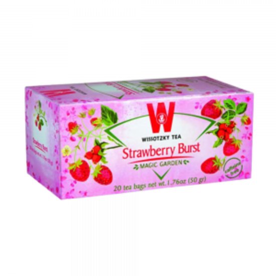 Wissotzky Strawberry Burst Tea 1.76oz