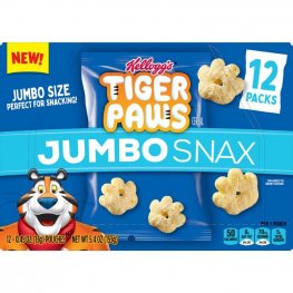 Kellogg's Tiger Paws Jumbo Snax 12pk