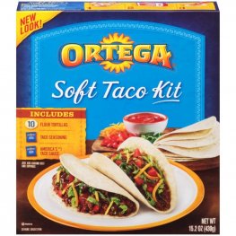 Ortega Soft Taco Kit 10pk 15.2oz