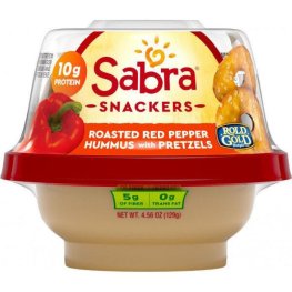 Sabra Roasted Red Pepper Hummus with Pretzels 4.56oz