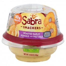 Sabra Snackers Roasted Garlic Hummus with Pretzels 4.56oz