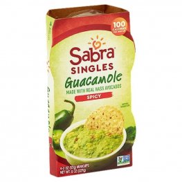 Sabra Singles Guacamole Spicy 4Pk