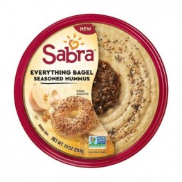 Sabra Everything Bagel Seasoned Hummus 10oz