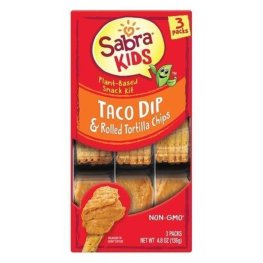 Sabra Kids Taco Dip & Rolled Tortilla Chips 3Pk