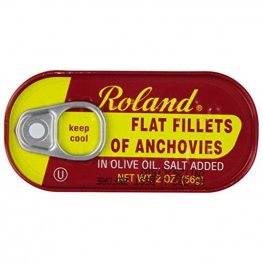 Roland Flat Fillets Of Anchovies 2oz