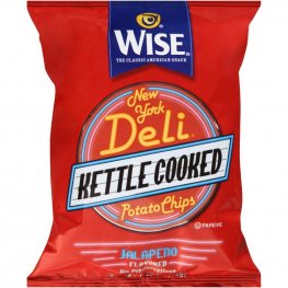 Wise New York Deli Potato Chips Jalapeno 1.25oz