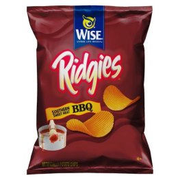 Wise Ridgies BBQ Chips 5oz