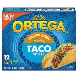 Ortega Yellow Corn Taco Shells 12pk