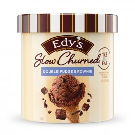Edy's Slow Churned Double Fudge Brownie Lite 1.5qt