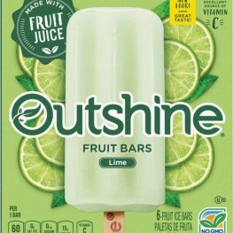 Outshine Fruit Bars Lime 6pk