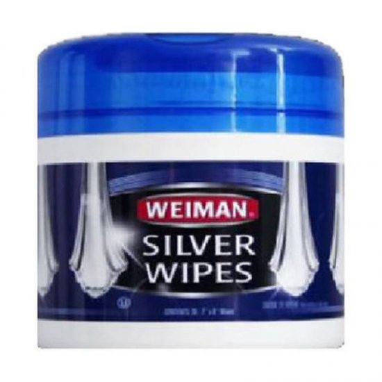 Weiman Sillver Wipes 20Pk