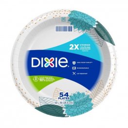Dixie 10" Plates 54Pk