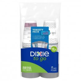Dixie To-Go 12oz Cups 26Pk