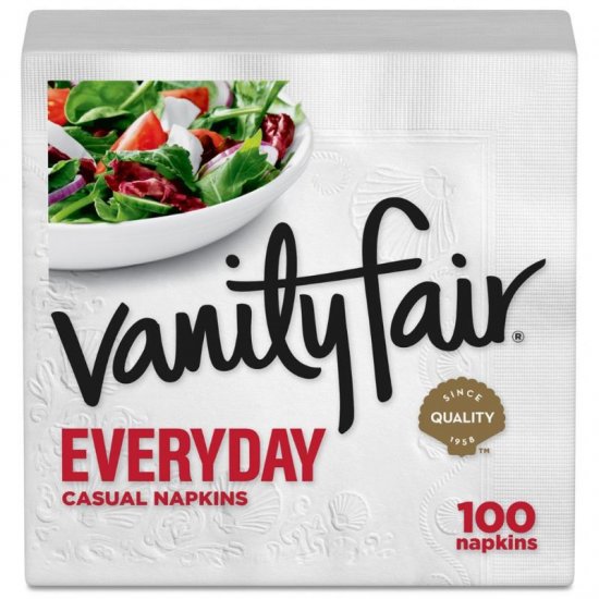 Vanity Fair Lunch Napkins 100pk