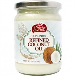 La Bonne 100% Pure Refined Coconut Oil 16.9oz