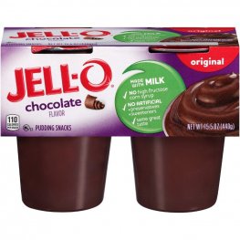 Jello Chocolate Pudding 4pk