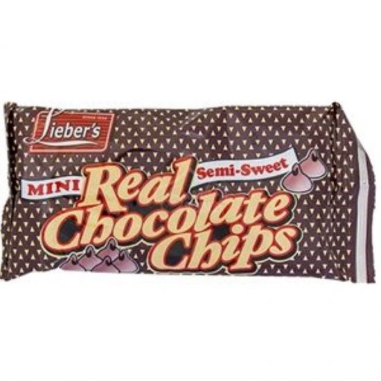 Lieber\'s Mini Real Chocolate Chips 9oz