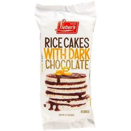 Lieber's Rice Cakes With Dark Chocolate 3.1oz