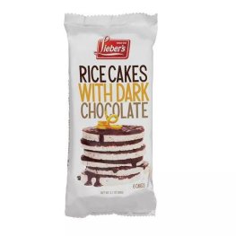 Lieber's Rice Cakes With Dark Chocolate 3.1oz