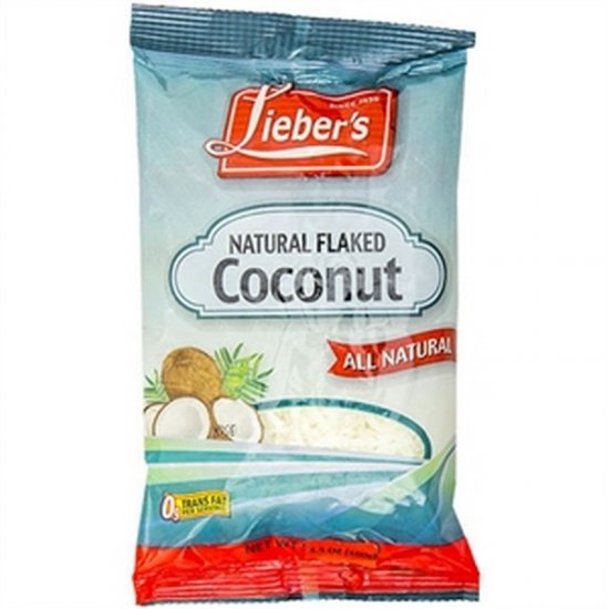 Lieber\'s Natural Flaked Coconut 4oz