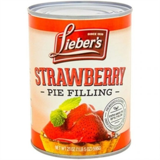 Lieber\'s Strawberry Pie Filling 21oz