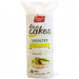 Lieber's Unsalted Rice Cakes 3.1oz
