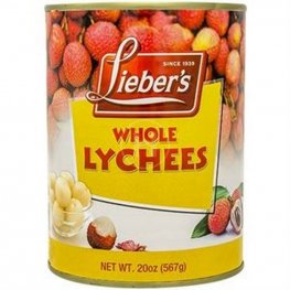 Lieber's Whole Lychees 20oz