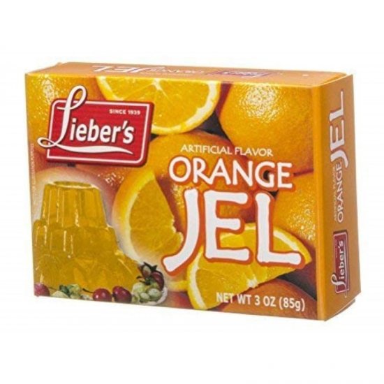 Lieber\'s Orange Jello 2Pk