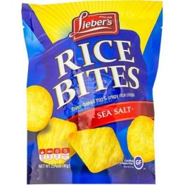Lieber's Rice Bites Sea Salt 3.5oz