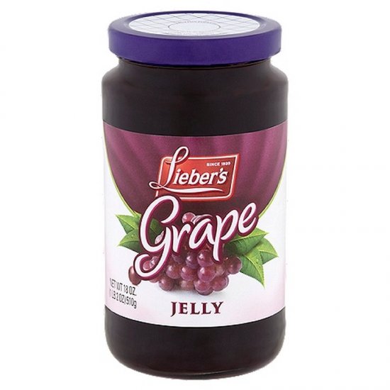 Lieber\'s Grape Jelly 18oz