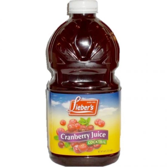 Lieber\'s Cranberry Juice Cocktail 64oz