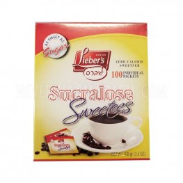 Lieber's Sweetees Sucralose 100pk