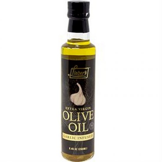 Lieber\'s Extra Virgin Olive Oil Garlic Infused 8.45oz