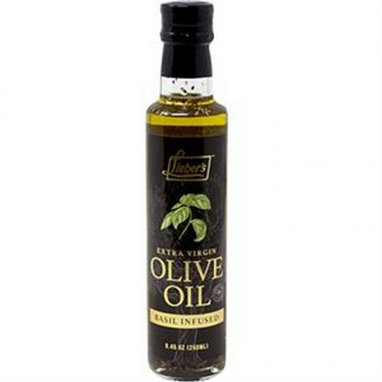 Lieber\'s Extra Virgin Olive Oil Basil Infused 8.45oz