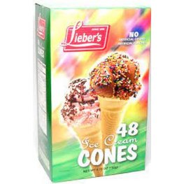 Lieber's Sugar Cones 6.75oz