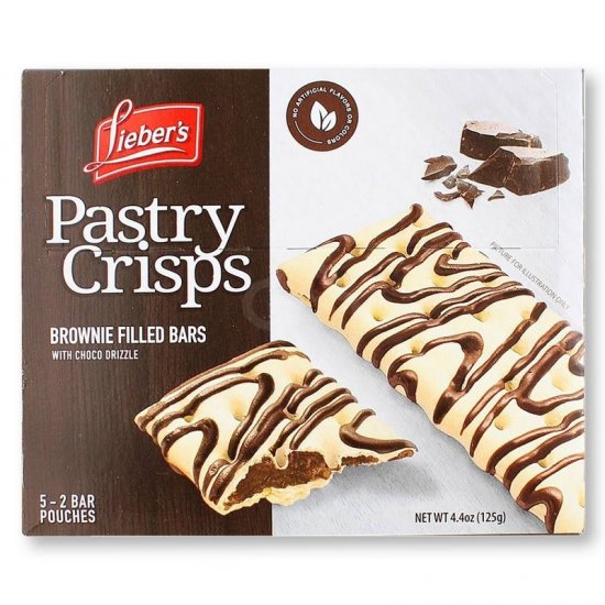 Lieber\'s Brownie Pastry Crisps 5pk
