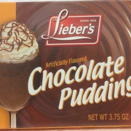Lieber's Chocolate Pudding 3.2oz