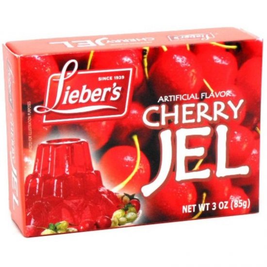 Lieber\'s Cherry Jello 3oz