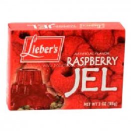 Lieber's Raspberry Jello 3oz