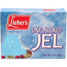 Lieber's Unflavored Jello 3oz