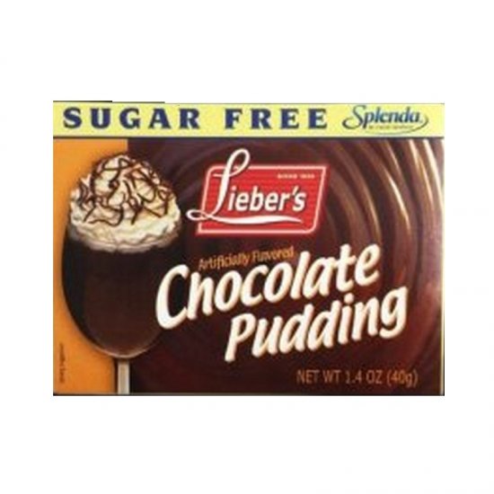 Lieber\'s Sugar Free Instant Chocolate Pudding 1.4oz