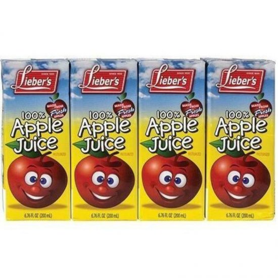 Lieber\'s Apple Juice 4pk