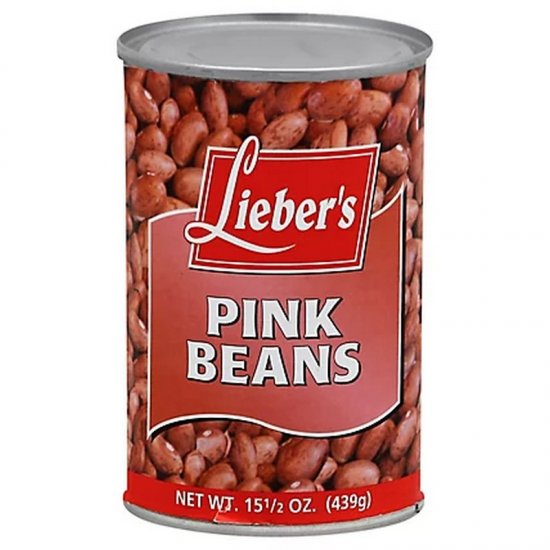 Lieber\'s Pink Beans 15.5oz