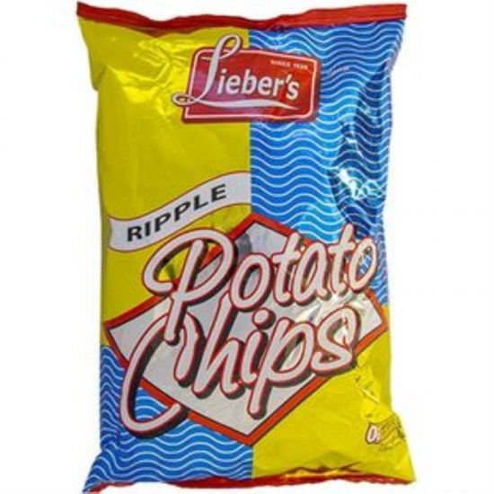 Lieber\'s Ripple Potato Chips 13oz