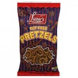 Lieber's Fat Free Pretzel Rings 12oz