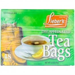 Lieber's Decaf Tea Bags 48Pk
